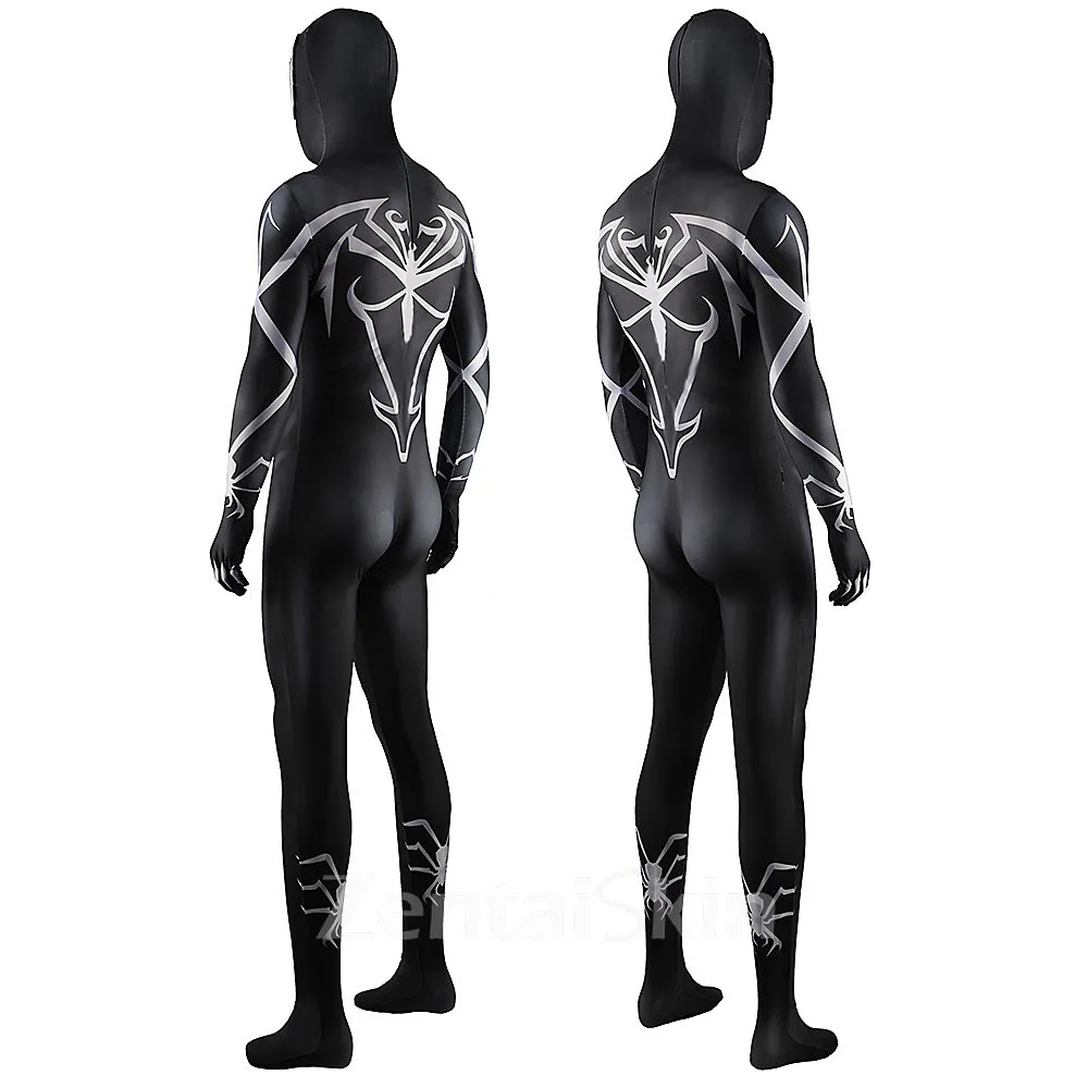 Second Skin Spider-man Ultimate Symbiote Cosplay Zentai Costume