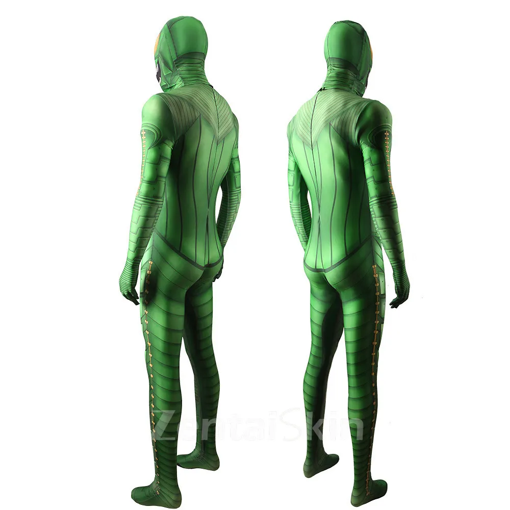 Second Skin Movie Hero No Way Home Green Goblin Costume Cosplay Zentai Costume
