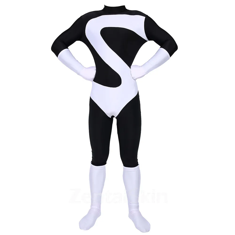 Second Skin the Incredibles Badass Boy Cosplay Zentai Halloween Cosplay Zentai Costumes