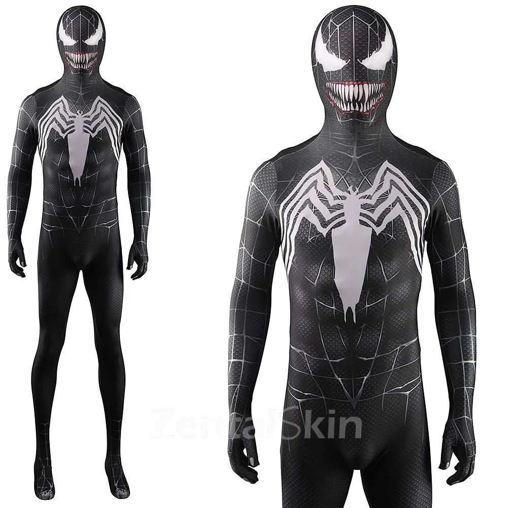 Second Skin Venom Cosplay Zentai Costume