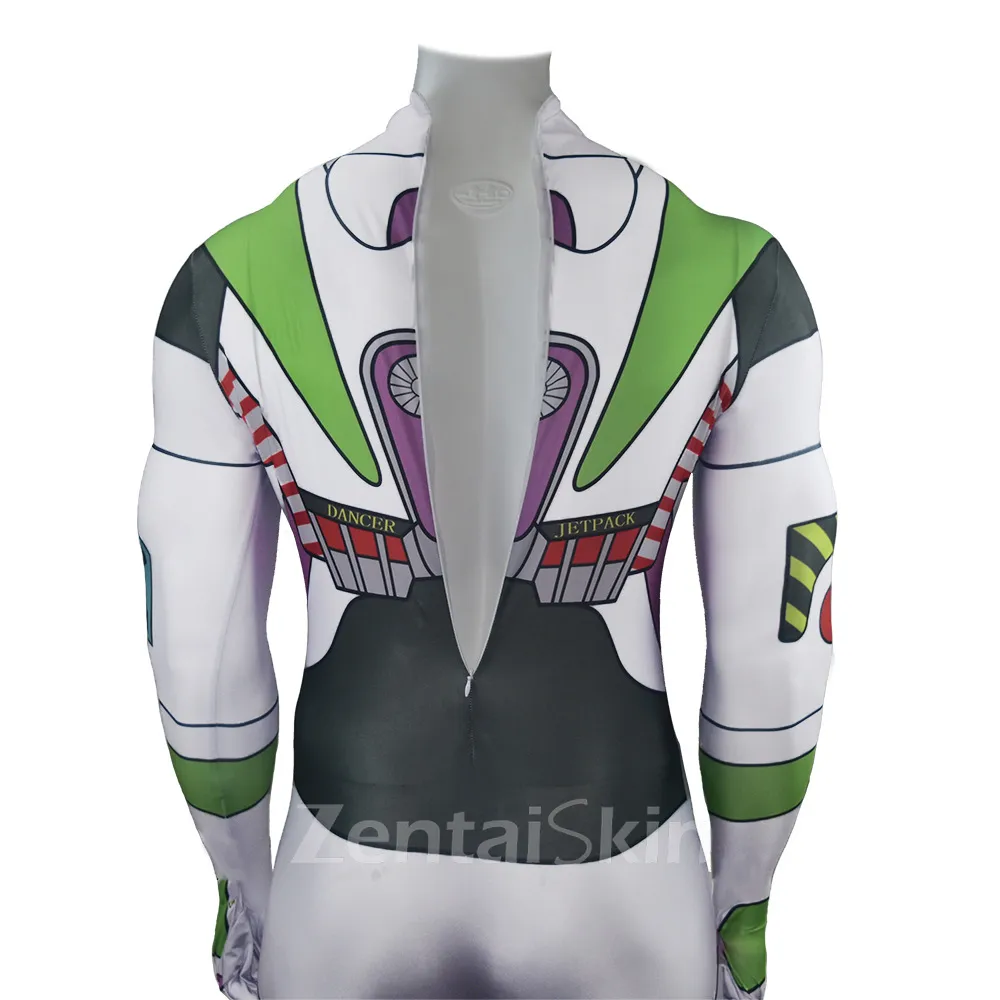 Second Skin Buzz Lightyear Anime Cosplay Zentai Cosplay Costume Stage Costumes Halloween Cosplay Zentai Show Costumes