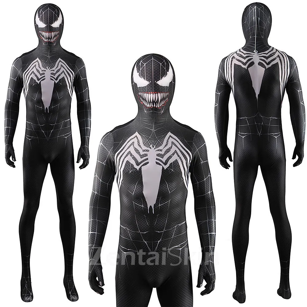 Second Skin Venom Cosplay Zentai Costume