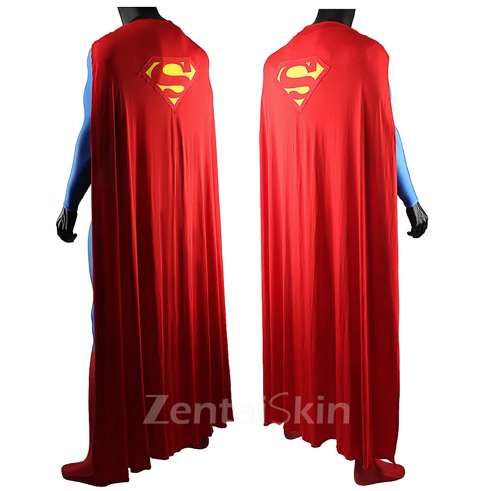 Zentai Second Skin DC Comics New52 Superman Costume Hero One-piece Supermancosplay Costume