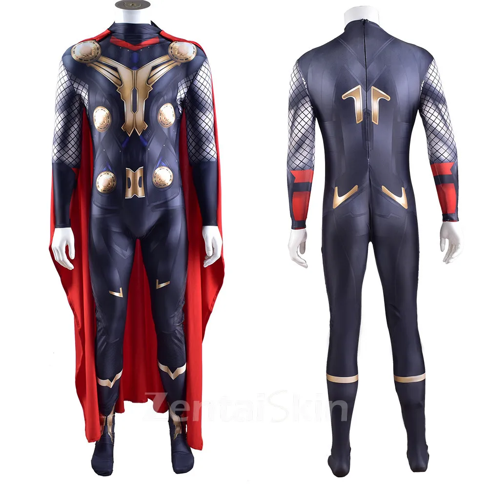 Second Skin Thor Cosplay Zentai Costume Cosplay Zentai Halloween Stage Costumes Show Costumes