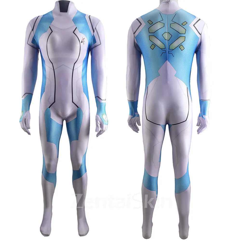 Second Skin Metroid Dread Metroid Cos Cosplay Zentai Costume