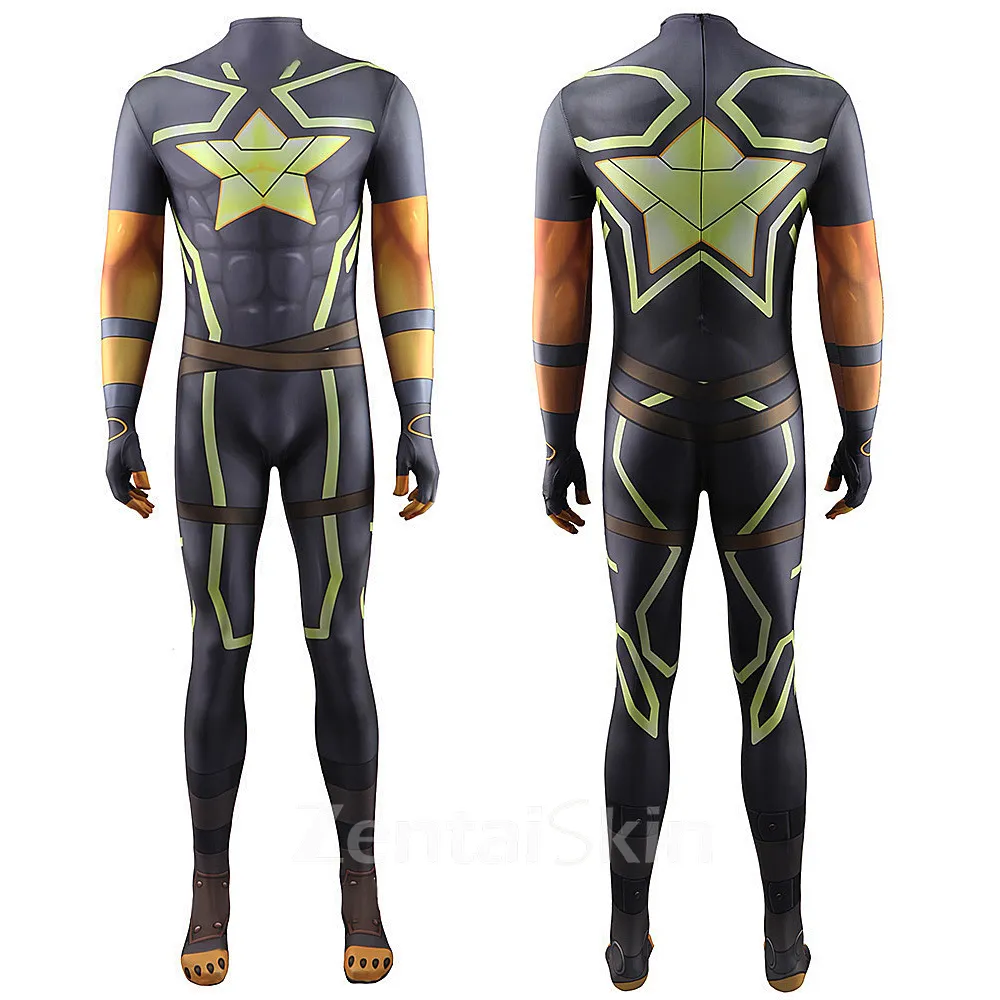 Second Skin Anime Live a Hero Barel Barrel Tights Cosplay Zentai Costume