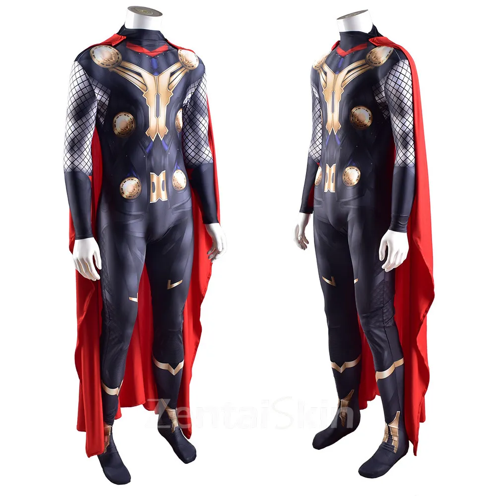 Second Skin Thor Cosplay Zentai Costume Cosplay Zentai Halloween Stage Costumes Show Costumes