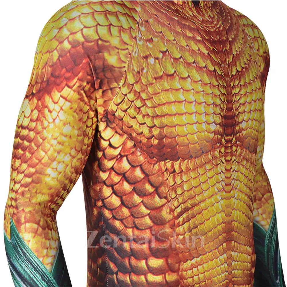 Second Skin Aquaman Costume Aquaman Cosplay Zentai Cosplay Stage Costumes