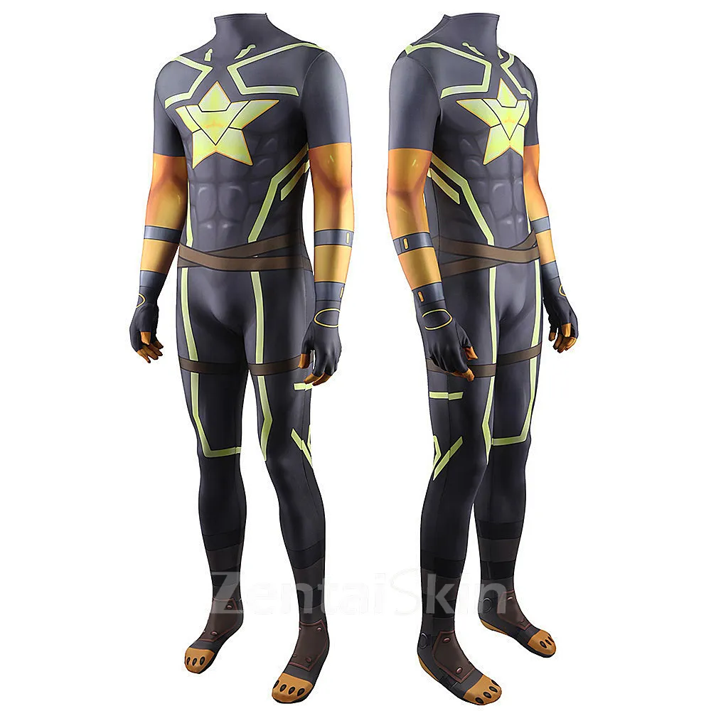 Second Skin Anime Live a Hero Barel Barrel Tights Cosplay Zentai Costume