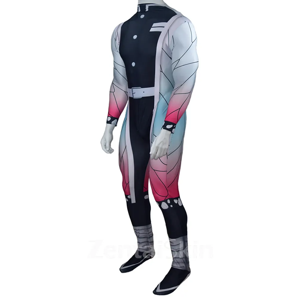 Second Skin Demon Slayer Blade Butterfly Shinobu Bug Pillar You Bean Tanjiro My Wife Zenyi Anime Cosplay Zentai Costume
