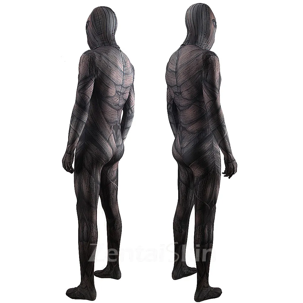 Second Skin Guardians of the Galaxy 3 Treeman Groot Cosplay Zentai One-piece Tights Treeman Groot Costume Costume