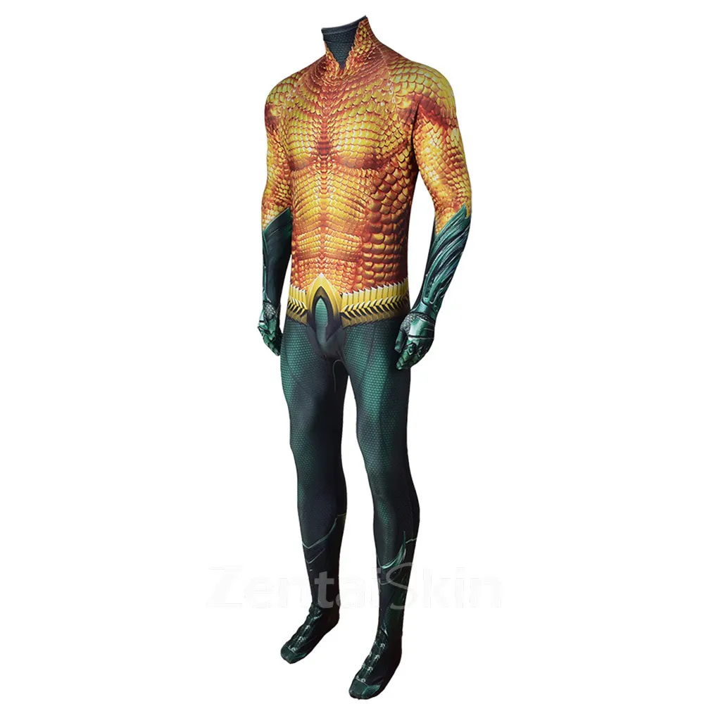 Second Skin Aquaman Costume Aquaman Cosplay Zentai Cosplay Stage Costumes