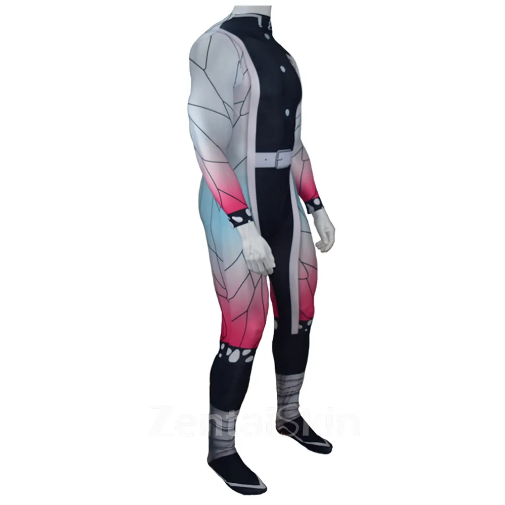 Second Skin Demon Slayer Blade Butterfly Shinobu Bug Pillar You Bean Tanjiro My Wife Zenyi Anime Cosplay Zentai Costume