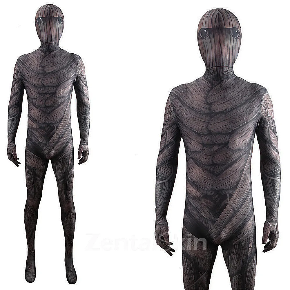Second Skin Guardians of the Galaxy 3 Treeman Groot Cosplay Zentai One-piece Tights Treeman Groot Costume Costume
