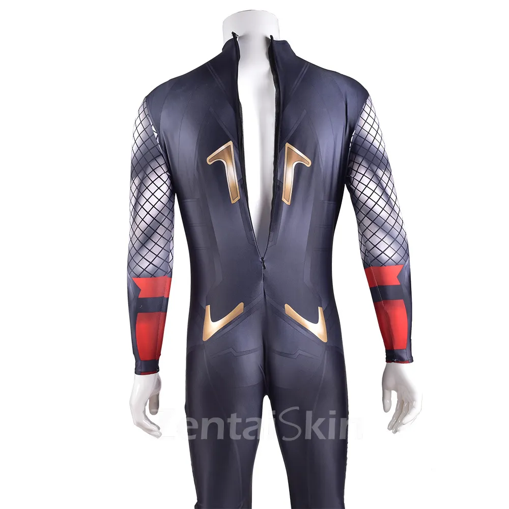 Second Skin Thor Cosplay Zentai Costume Cosplay Zentai Halloween Stage Costumes Show Costumes