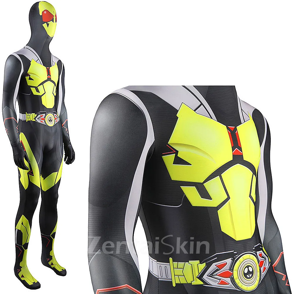 Second Skin Kamen Rider Gotchard Cosplay Zentai Costume Masked Rider Kamen Rider Halloween Stage Costumes