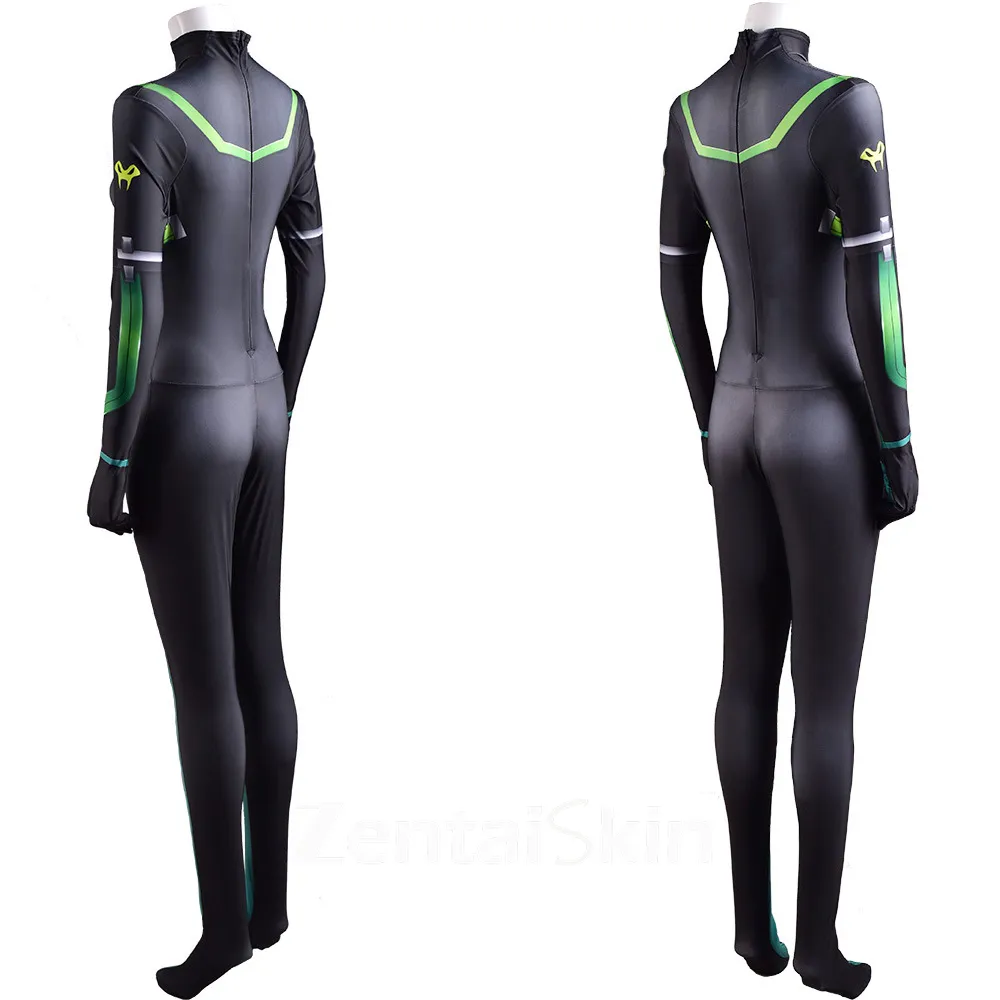 Second Skin Valorant Cos Valorant Game Cosplay Zentai Costume Cosplay Zentai Halloween Jumpsuit
