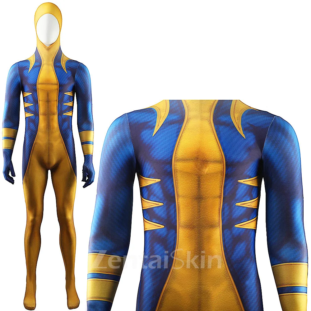 Second Skin X-men Wolverine Sideshow Wolverine Cosplay Zentai Costume