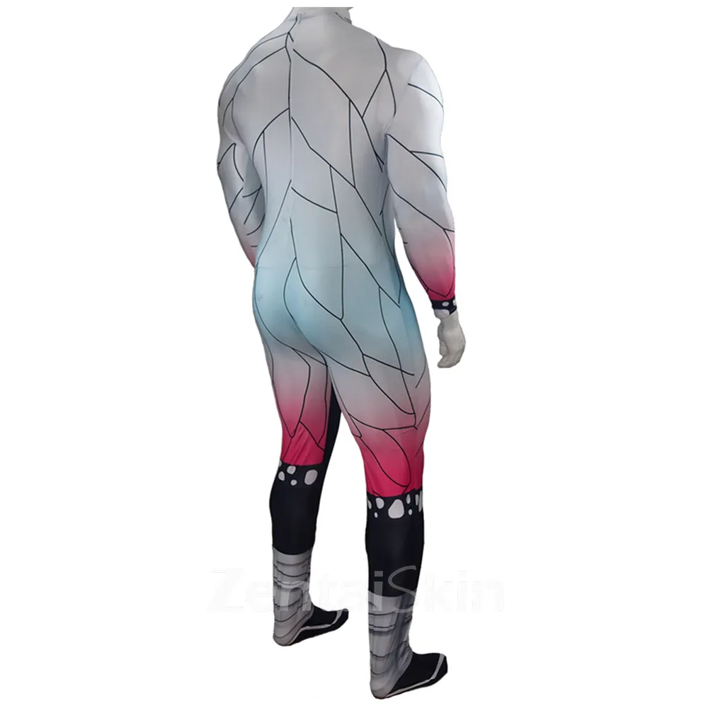 Second Skin Demon Slayer Blade Butterfly Shinobu Bug Pillar You Bean Tanjiro My Wife Zenyi Anime Cosplay Zentai Costume