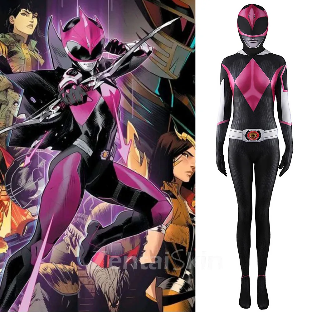 Zentai Second Skin Power Rangers Boomstudios Warrior Killer Ranger Stage Costumes