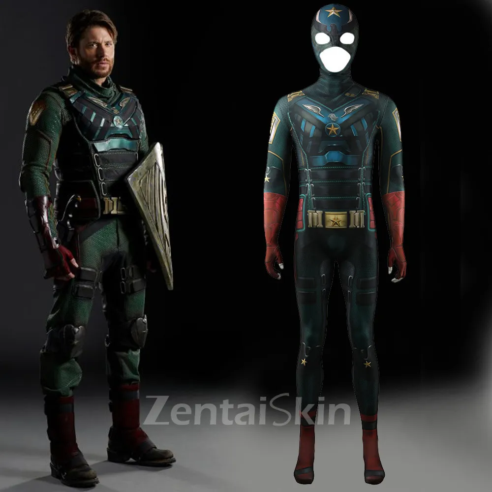 Second Skin Black Robe Pickets Season 3 Motherland Soldier Boy Theboys Season 3 Cosplay Zentai Costume