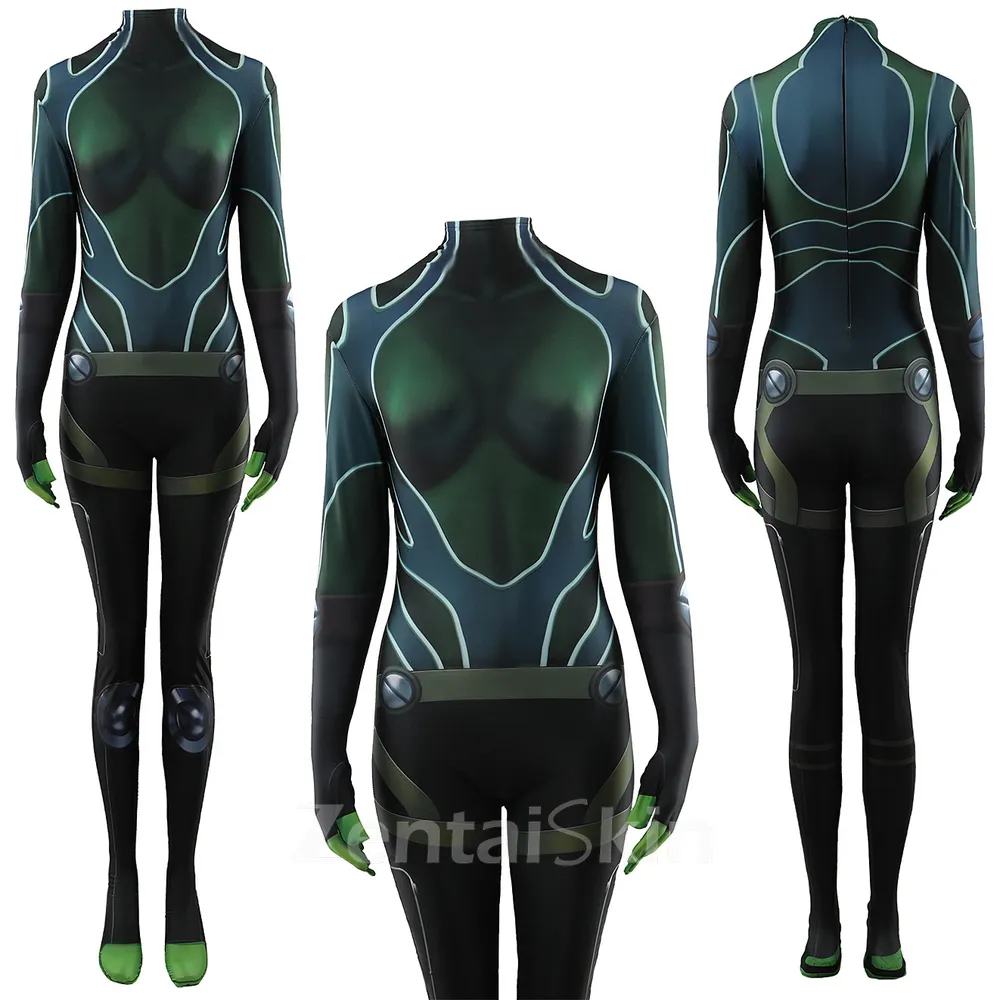 Second Skin Persona 5 Futaba Sakura Costume Cosplay Zentai Jumpsuit