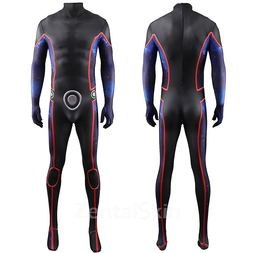 Second Skin Comic Book Hero Ujutsu Costume Wiccan William Billy Cosplay Zentai Halloween Costume
