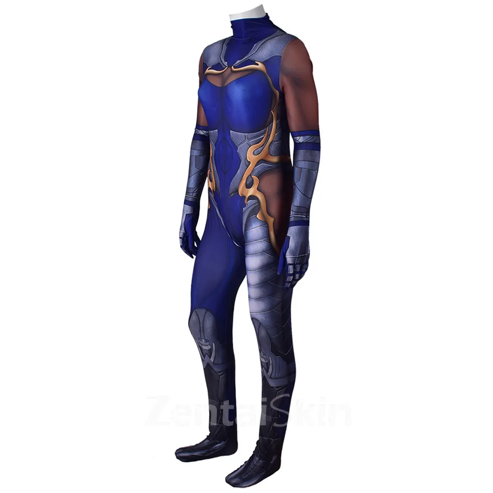 Second Skin Tekken 7 New Character Raven Game Cosplay Zentai Costumes Stage Cosplay Zentai Costume