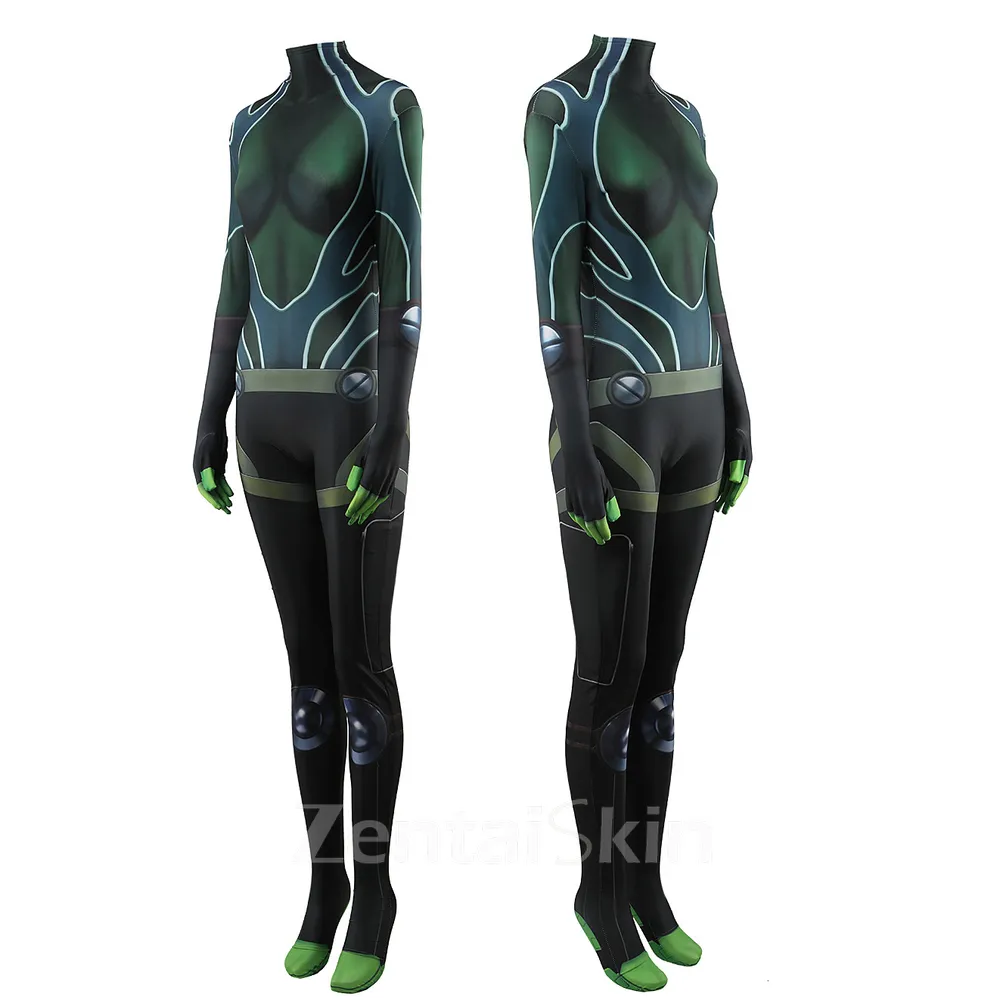 Second Skin Persona 5 Futaba Sakura Costume Cosplay Zentai Jumpsuit