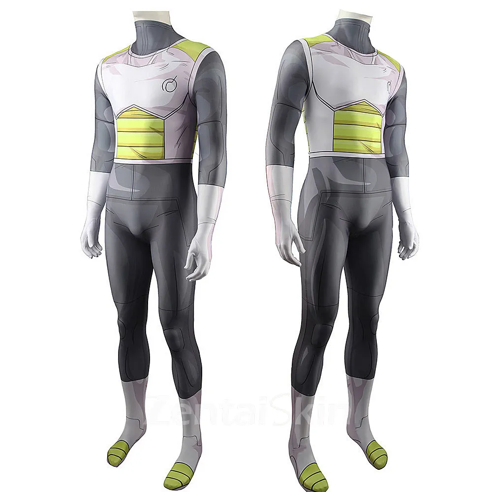 Second Skin Dragon Ball Z Resurrected Frieza Vegeta Cosplay Zentai Stage Costumes