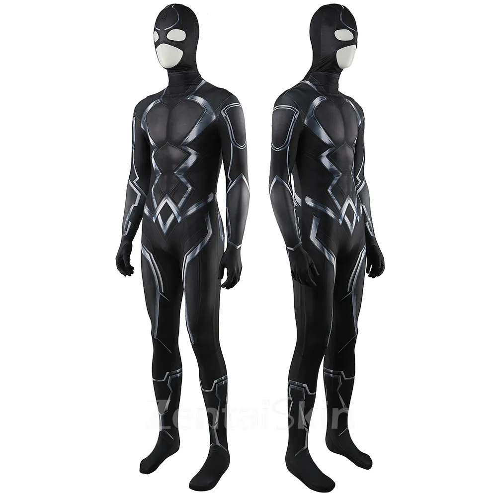 Second Skin Black Bolt Black Horse Blackcard Hardbert Gang Cosplay Zentai Costume Cosplay Zentai Halloween Costume