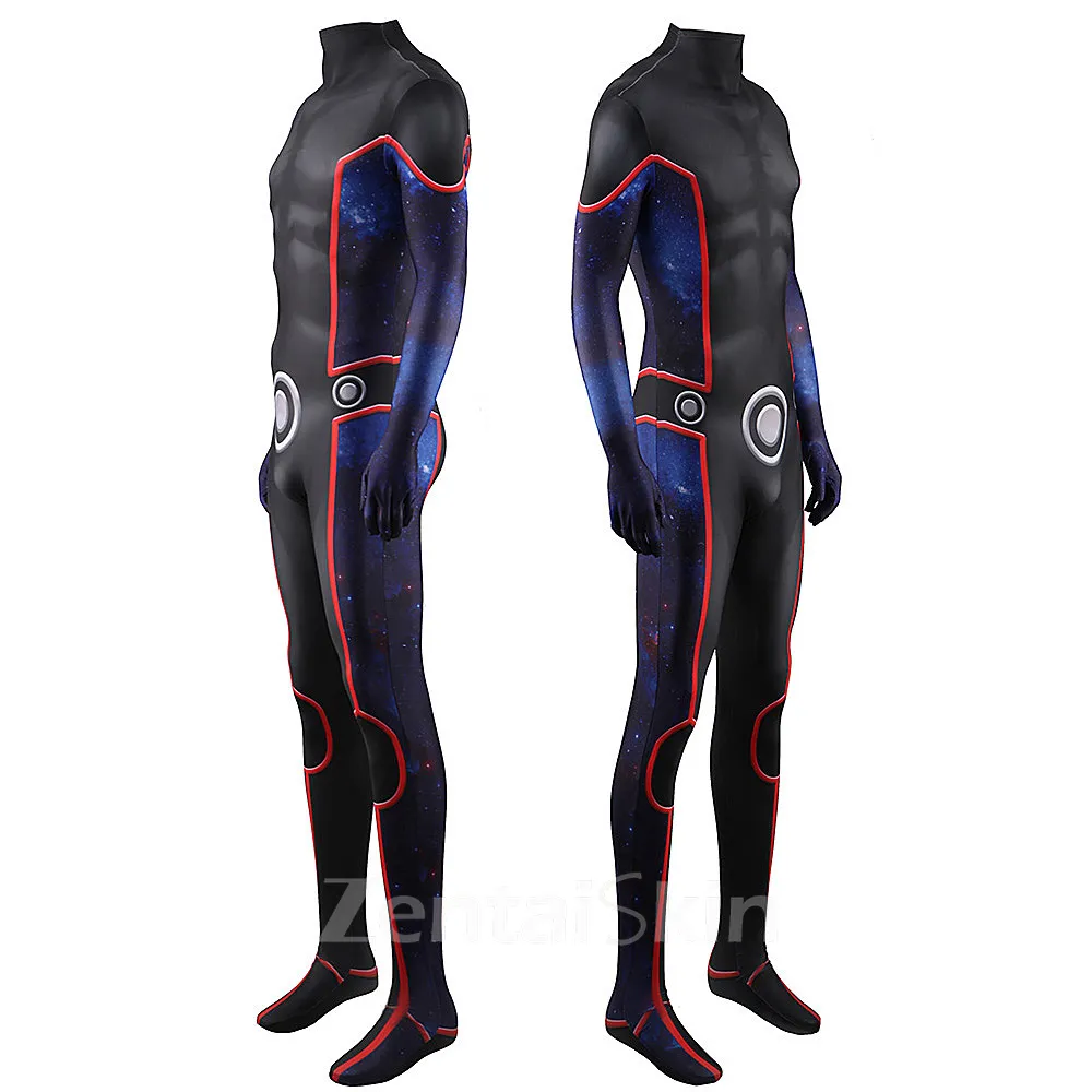 Second Skin Comic Book Hero Ujutsu Costume Wiccan William Billy Cosplay Zentai Halloween Costume