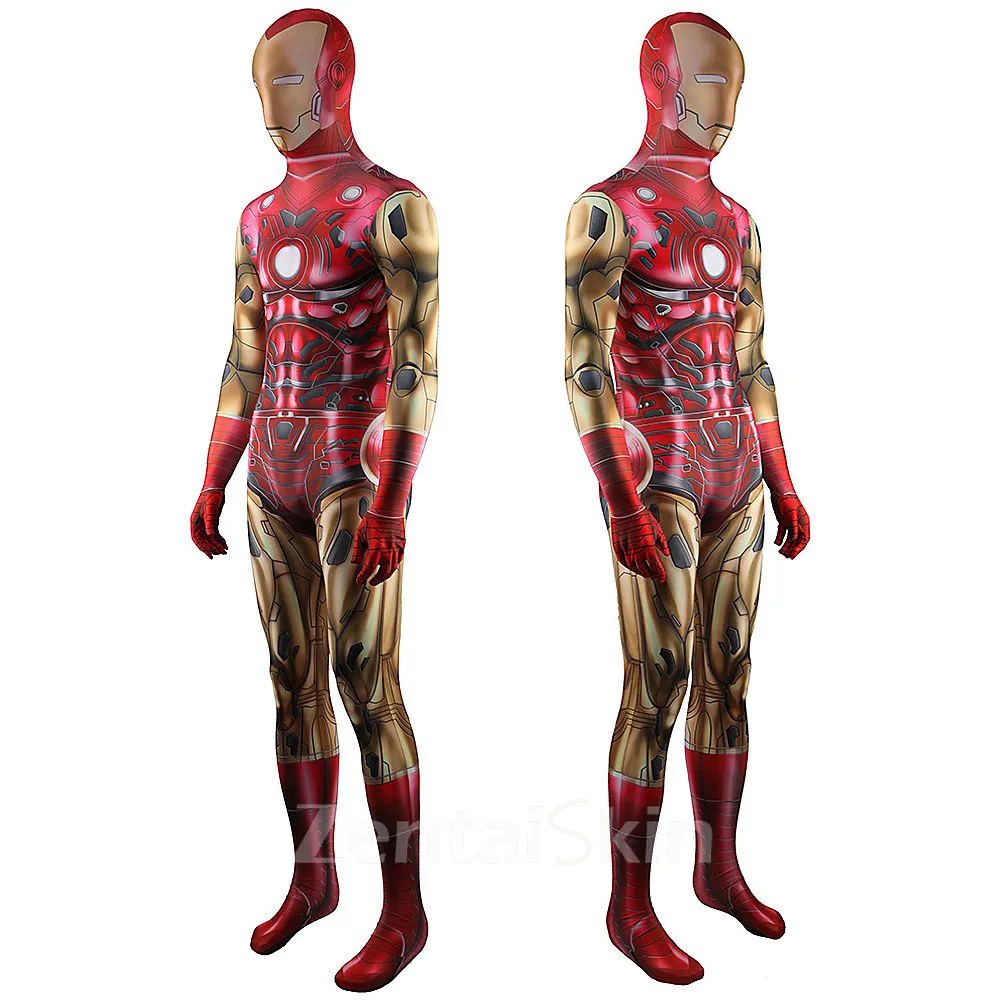 Second Skin Iron Man Costume Cosplay Zentai Costume