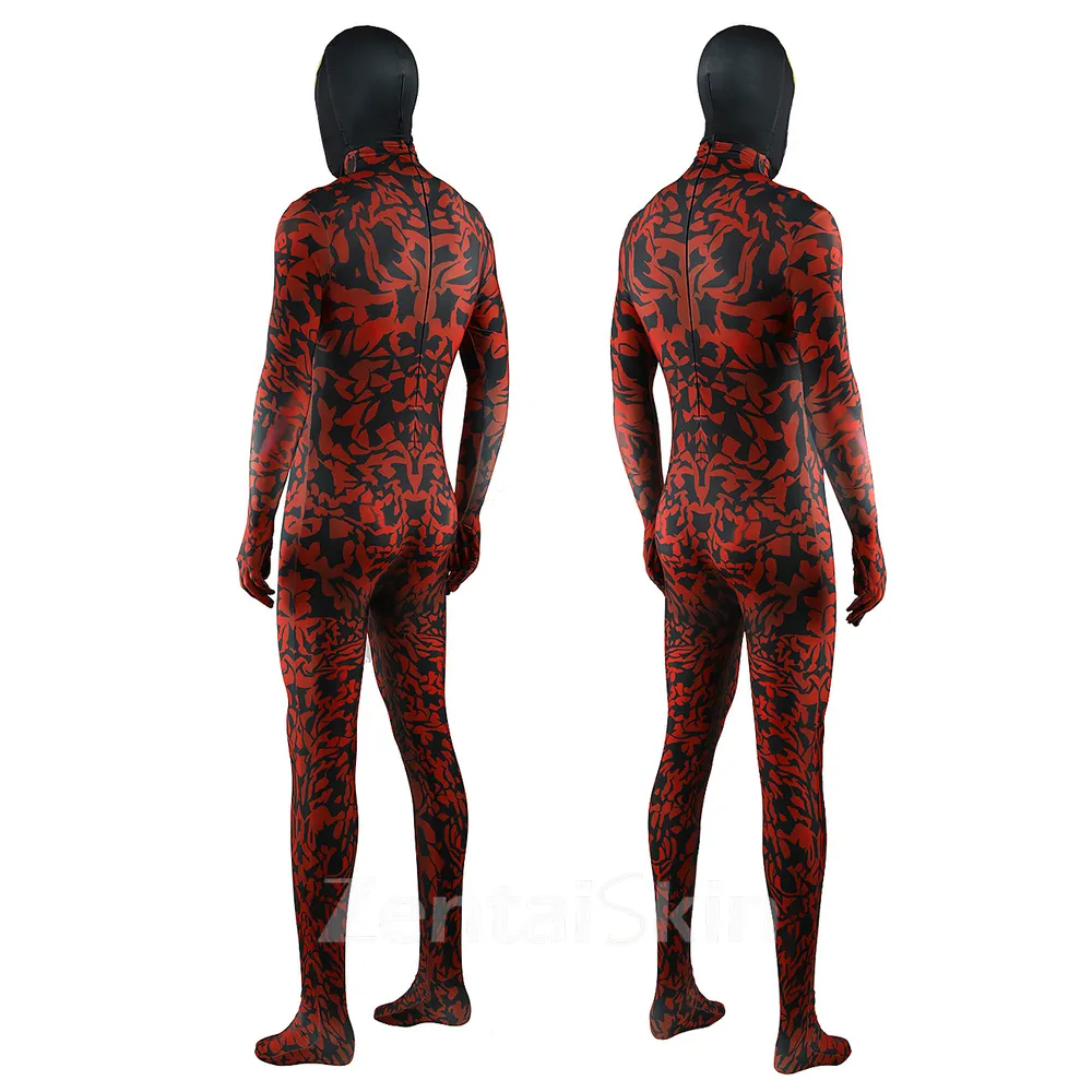 Second Skin Carnage Slaughter Suit Tights Cosplay Zentai Halloween Costume