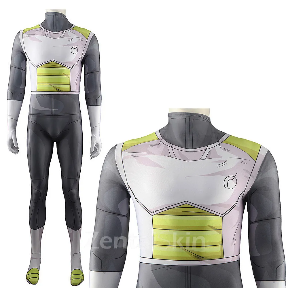 Second Skin Dragon Ball Z Resurrected Frieza Vegeta Cosplay Zentai Stage Costumes
