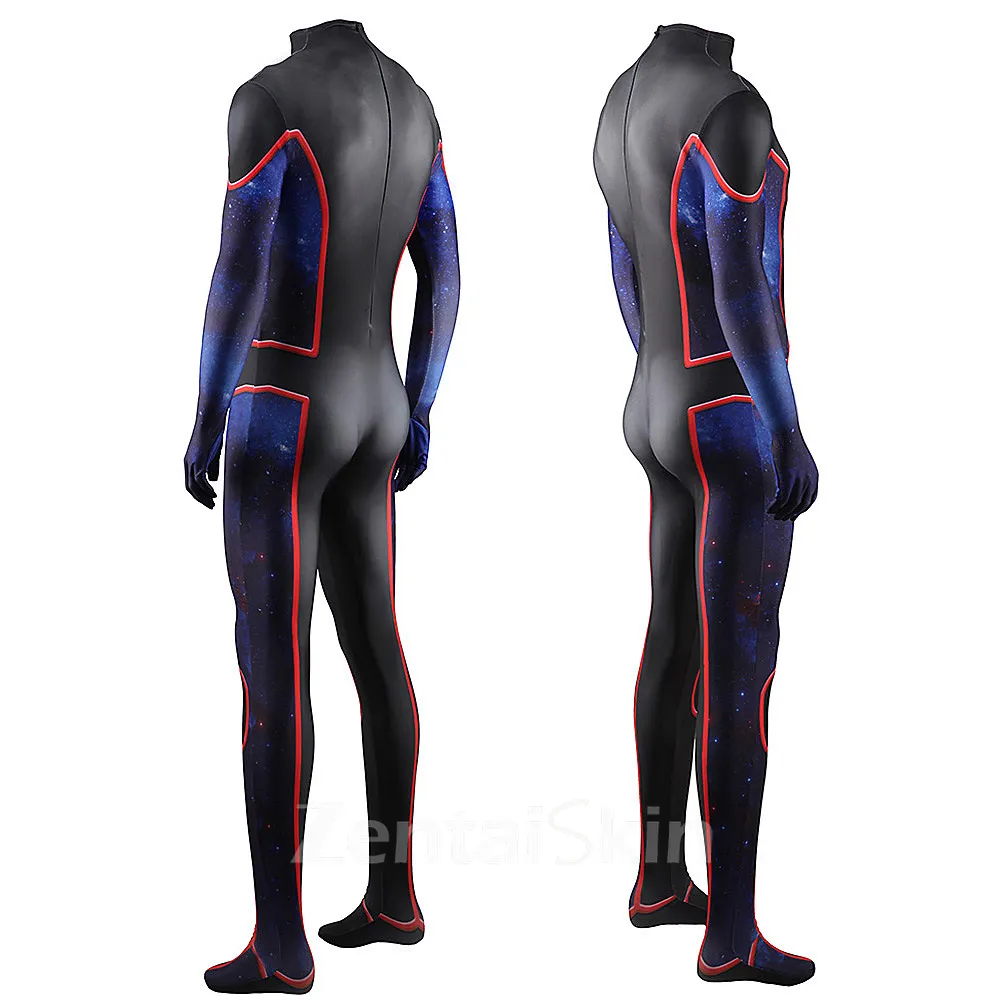 Second Skin Comic Book Hero Ujutsu Costume Wiccan William Billy Cosplay Zentai Halloween Costume