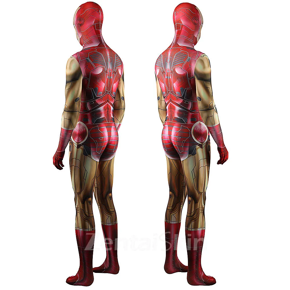Second Skin Iron Man Costume Cosplay Zentai Costume