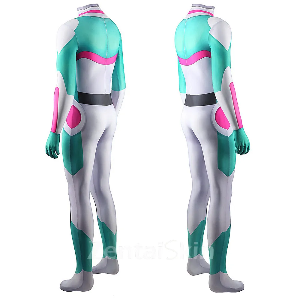 Second Skin Nippon Manga Hero Shinkansen Morphing Robot Hayato Halloween Cosplay Zentai Costume