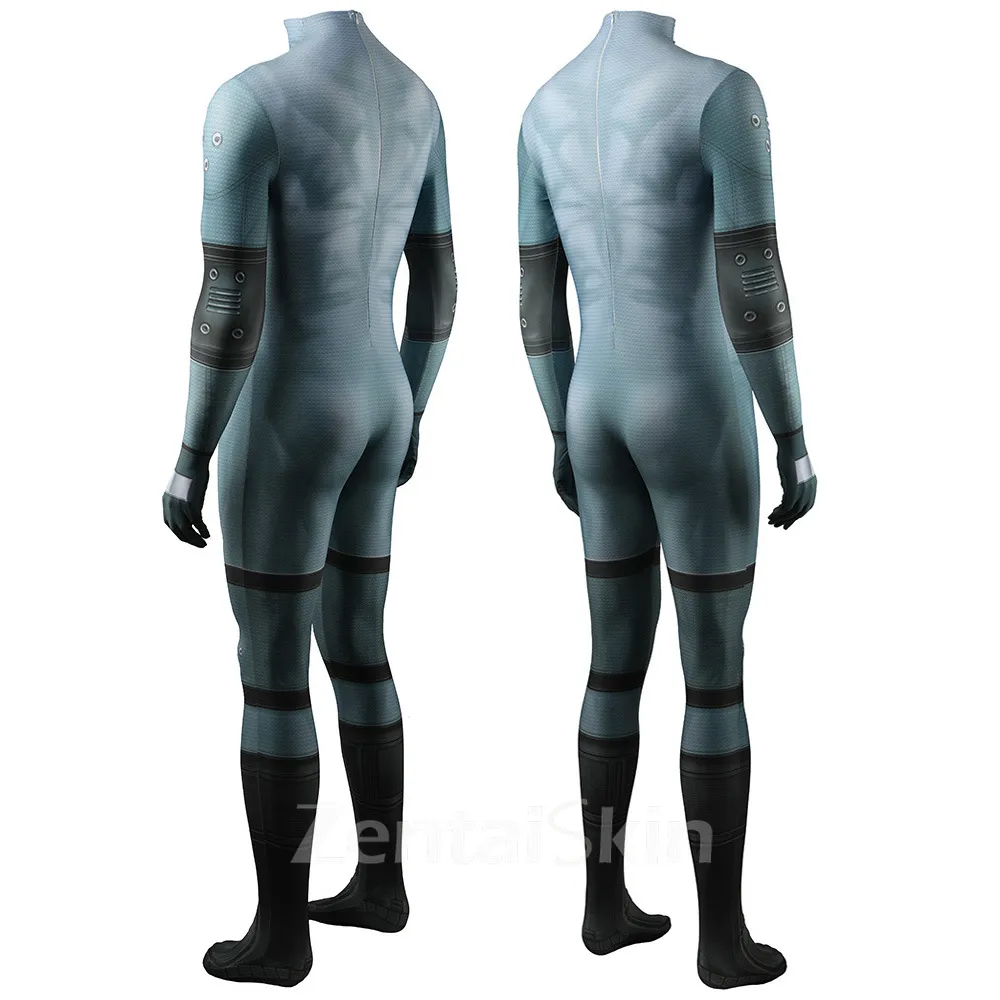 Second Skin Game Metal Gear Metal Gear Solid Gear Solid Snake Cosplay Zentai Costume Anime Costume Costume Costume