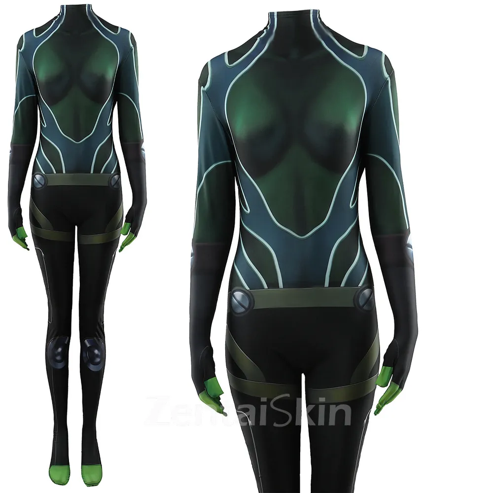 Second Skin Persona 5 Futaba Sakura Costume Cosplay Zentai Jumpsuit