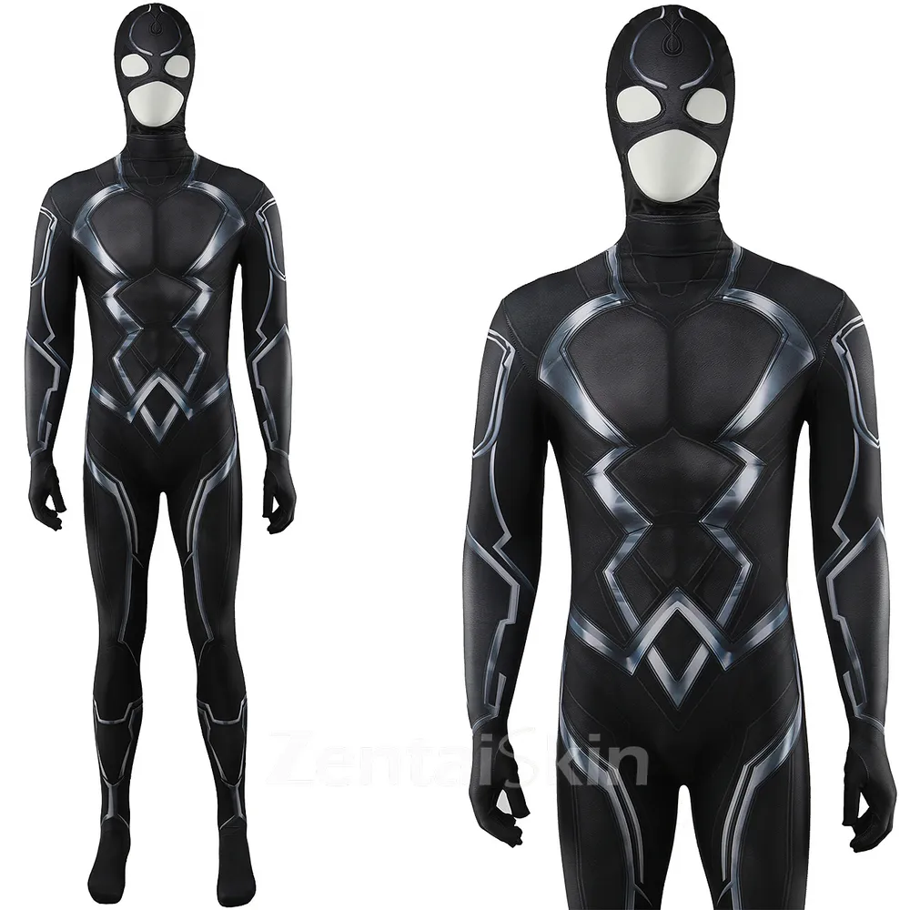 Second Skin Black Bolt Black Horse Blackcard Hardbert Gang Cosplay Zentai Costume Cosplay Zentai Halloween Costume