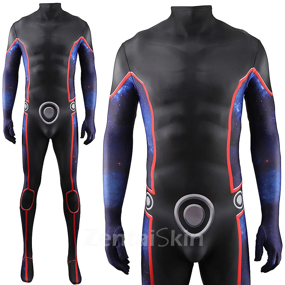 Second Skin Comic Book Hero Ujutsu Costume Wiccan William Billy Cosplay Zentai Halloween Costume