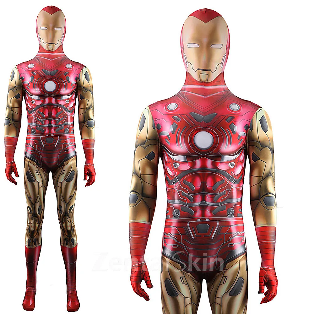 Second Skin Iron Man Costume Cosplay Zentai Costume