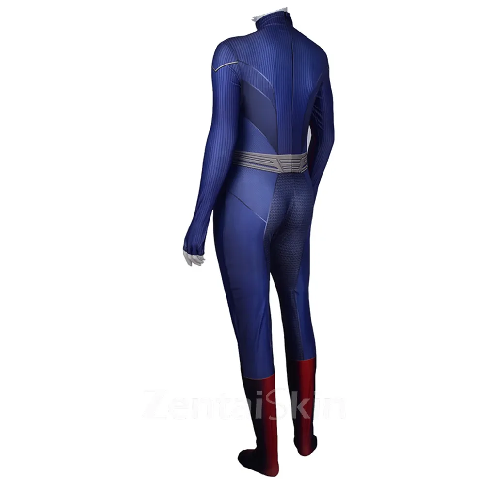 Second Skin DC Comics Supergirl Cosplay Zentai Costume Bodysuit Cosplay Zentai Costume