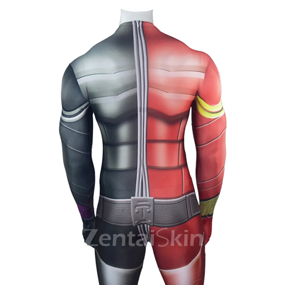 Kamen Rider Gotchard\'s Blazing Metal Cos Anime Cosplay Zentai Skin Suit Halloween Cosplay Costume Comic Con Costume Costume