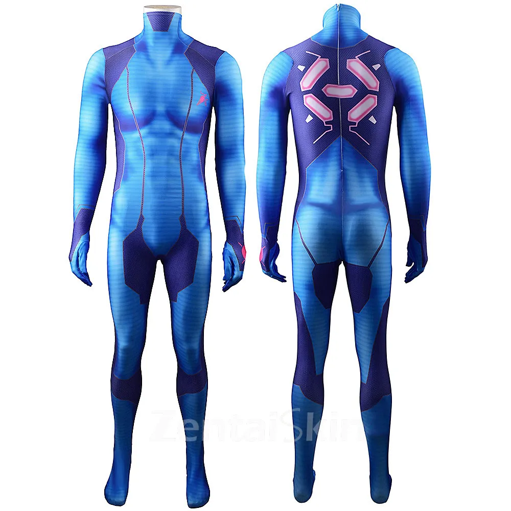 Second Skin Metroid Zero Suit Samus Cosplay Zentai Cosplay Costumes
