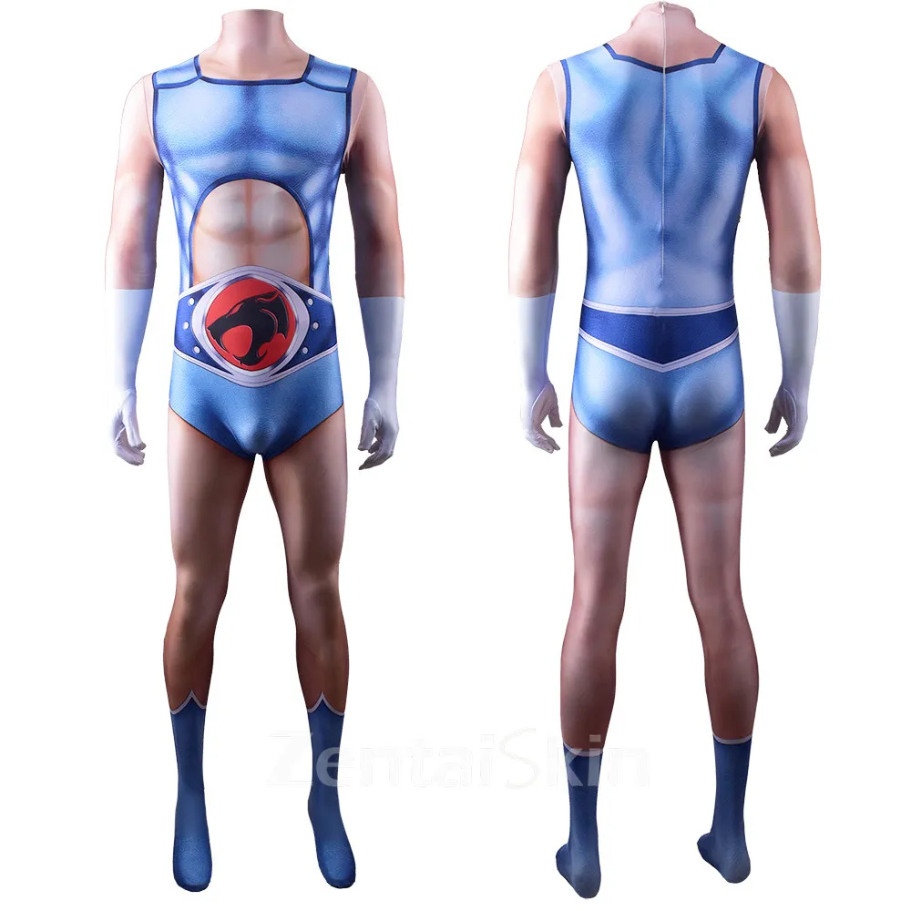Second Skin Anime Thundercats Bodysuit Thundercats Cosplay Zentai Costume