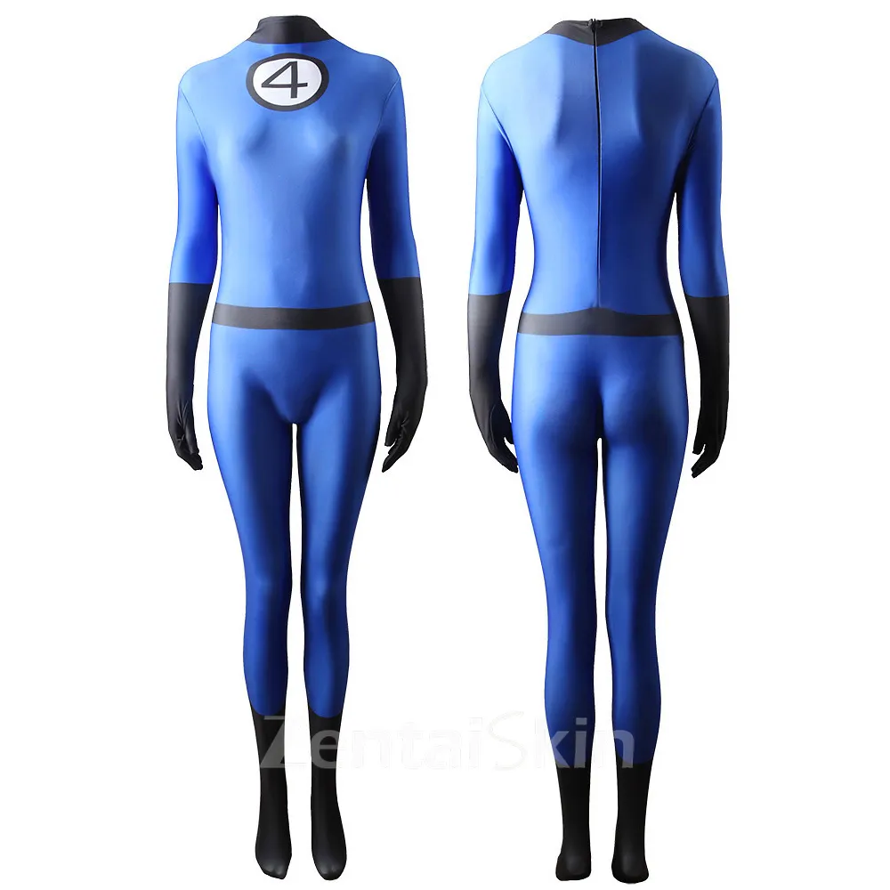 Zentai Second Skin Women\'s Version of Fantastic Four Cos Tights