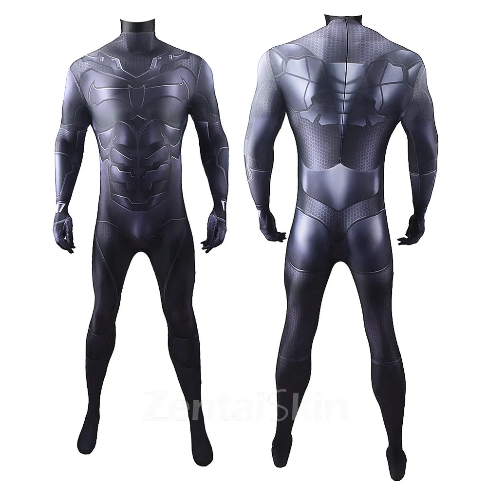 Second Skin DC Batman Comics Cosplay Zentai Halloween Cosplay Zentai Costumes