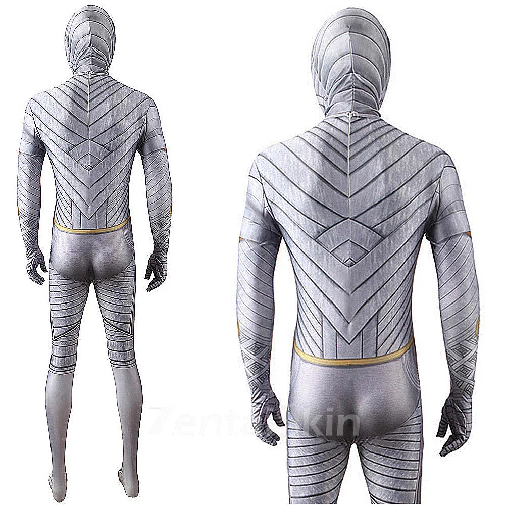 Second Skin Halloween Moonlight Knight Cosplay Zentai Costume Mcu Moon Knight